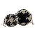 Clutch Rotonda Chanel Beige CC in Tweed Matelassé e Shearling con Catena - vista 6