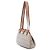 Borsa a tracolla Dior in tela rivestita beige a nido d'ape - vista 2