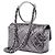 Chanel Silver Mini Quilted Metallic Crumpled Calfskin Ring Top Handle Flap Argento - vista 2
