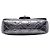 Chanel Silver Mini Quilted Metallic Crumpled Calfskin Ring Top Handle Flap Argento - vista 3