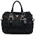 Borsa Satchel Prada in Tessuto Gaufre Nera Nero