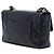 Chanel Black Medium Quilted Lambskin Resin Chain Single Flap Nero - vista 2