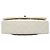 Chanel White Medium Classic Iridescent Caviar Double Flap Bianco Crudo - vista 3