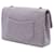Chanel Purple Medium Classic Jersey Single Flap Porpora - vista 2