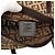 Borsa a mano Fendi Mini Zucchino Canvas Beige - vista 5
