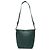 Céline Borsa a secchiello Seau Sangle Celine Small in pelle di vitello grana verde Verde scuro