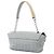 Chanel Gray Choco Bar Canvas Camellia CC No. 5 Klapphandtasche Braun - Ansicht 2