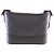 Chanel Gabrielle Hobo Small aus gestepptem grauem Kalbsleder Braun Anthrazitgrau - Ansicht 4