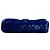 Portacellulare Chanel Blue Mini CC Quilted Velvet con catena - vista 3