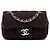 Chanel Brown Extra Mini Quilted Wool Single Flap Marrom Castanho escuro