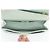 Mademoiselle Borsa Chanel 2.55 Classic Flap Verde Menta Lambskin Medium Verde chiaro - vista 17
