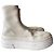 Khaite Stivaletti platform in pelle beige