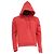 Off White Off-White Hoodie mit Logo-Print aus roter Baumwolle