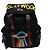 Mochila Gucci Hollywood bordada en poliéster negro