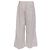Acne Studios Drawstring Wide-Leg Pants in White Cotton Python print - view 3