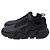 Sneakers Prada Techno Stretch in gomma nera Nero - vista 4