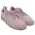 Off White Sneakers basse Vulcanized Off-White in camoscio rosa - vista 2