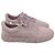 Off White Sneakers basse Vulcanized Off-White in camoscio rosa - vista 5