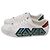 Sneakers Gucci Ace Loved in pelle bianca Bianco - vista 4