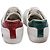 Sneakers Gucci Ace Loved in pelle bianca Bianco - vista 5