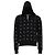 Sudadera con capucha Rick Owens DRKSHDW Granbury Studded en algodón negro