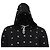 Sudadera con capucha Rick Owens DRKSHDW Granbury Studded en algodón negro - vista 2
