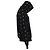 Sudadera con capucha Rick Owens DRKSHDW Granbury Studded en algodón negro - vista 3