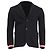 Blazer monopetto con tasche Givenchy in cotone nero