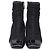 2.55 Botines de punta cuadrada Chanel en glitter negro - vista 2