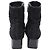2.55 Botines de punta cuadrada Chanel en glitter negro - vista 5
