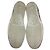 Sneakers Gucci Ace Blade Distressed in pelle bianca Bianco - vista 13