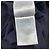 Polo Moncler con grande patch logo in cotone nero - vista 5