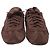 Sneakers Prada Montecarlo Re-Edition 2005 in camoscio marrone Rosso - vista 2