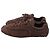 Sneakers Prada Montecarlo Re-Edition 2005 in camoscio marrone Rosso - vista 4