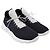 Fendi Low Top Strick-Sneaker aus schwarnem Neopren Schwarz - Ansicht 2