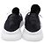 Fendi Low Top Strick-Sneaker aus schwarnem Neopren Schwarz - Ansicht 5