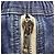Pantaloni Double Cargo Gradient Rick Owens DRKSHDW EDFU in cotone blu - vista 4