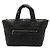 Borsa Tote 2way Chanel Coco Cocoon in nylon Nero Bordò