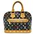 Borsa Louis Vuitton Alma Monogram Multicolor Nero
