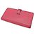 Cartera larga Hermès Béarn Soufflet Chevre Rosa Fucsia - vista 2