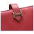 Cartera larga Hermès Béarn Soufflet Chevre Rosa Fucsia - vista 4