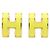Hermès Orecchini Hermes Pop H Giallo