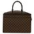 Borsa Louis Vuitton Riviera Damier Marrone