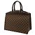 Borsa Louis Vuitton Riviera Damier Marrone - vista 2