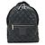 Zaino Chanel Coco Cocoon in nylon e pelle Nero Bordò
