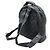 Zaino Chanel Coco Cocoon in nylon e pelle Nero Bordò - vista 2
