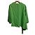 Autre Marque Pullover CYCLAS em rayon e seda Verde - vista 2