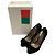 Autre Marque Décolleté open toe con fiocco in camoscio Ginza Kanematsu Nero