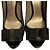 Autre Marque Décolleté open toe con fiocco in camoscio Ginza Kanematsu Nero - vista 12