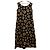 Autre Marque Vestido con estampado floral Wonderful World Negro Naranja